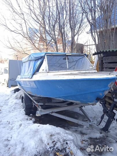 Лодка Крым, мотор Yamaha, лодочный прицеп