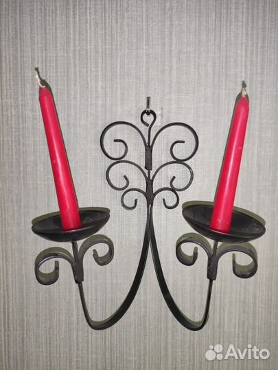 Подсвечник на стену