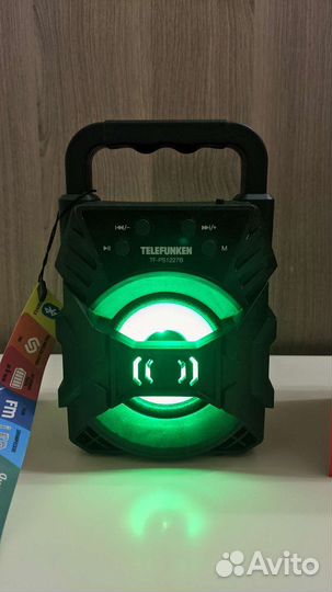 Портативная колонка bluetooth Telefunken