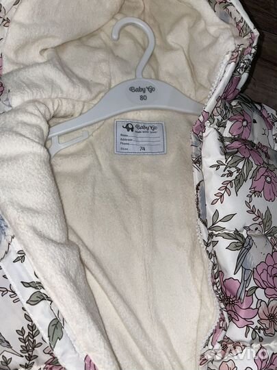 Комбинезон Демисезонный Весна Осень Baby Go 74