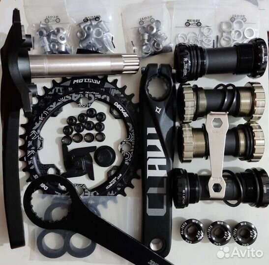 Шатуны каретка Prowheel claw hollowtech 2 bb52