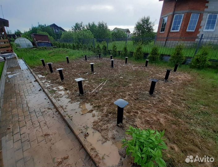 Винтовые сваи под ключ