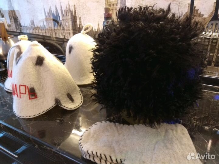 Банная шапка