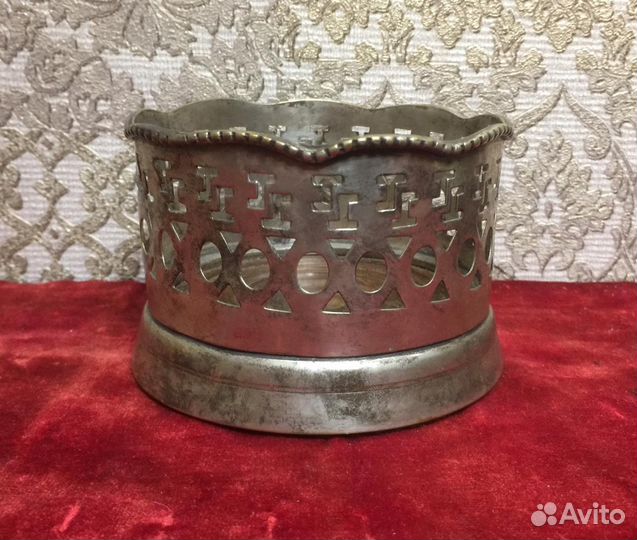 Антикварная подставка для шампанского