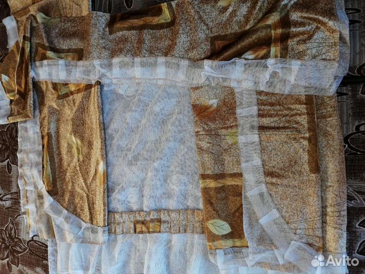 Шторы и тюль на кухню