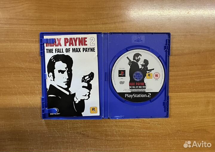 PS2 Max Payne 2 the Fall of Max Payne