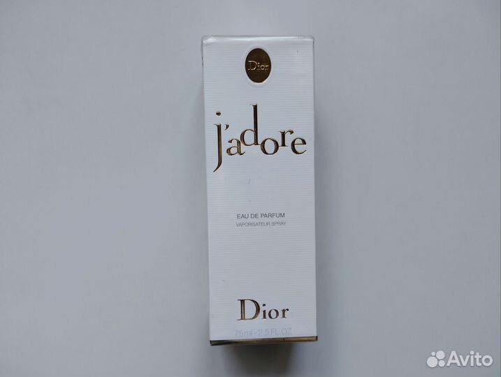 Jadore Парфюмированная вода 75 мл Dior жадор