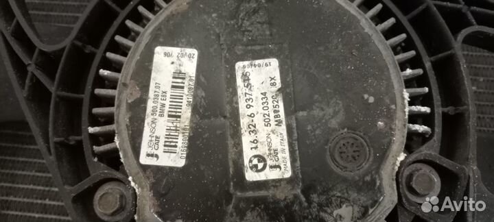 Кассета радиаторов бмв 3 Е90