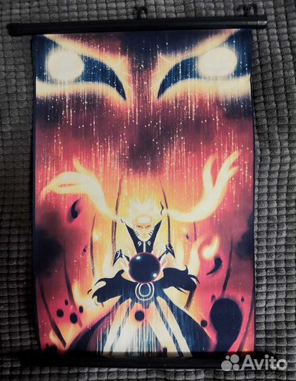 Аниме наруто плакат гобелен