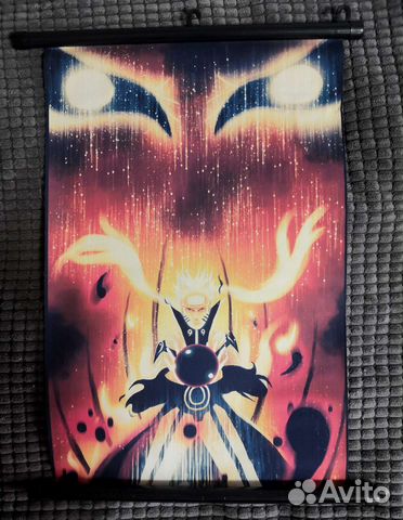 Аниме наруто плакат гобелен