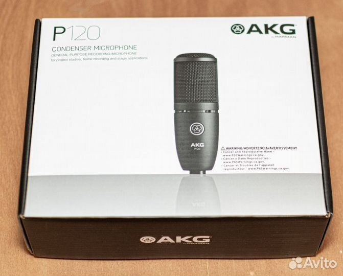 Студийный микрофон AKG P120