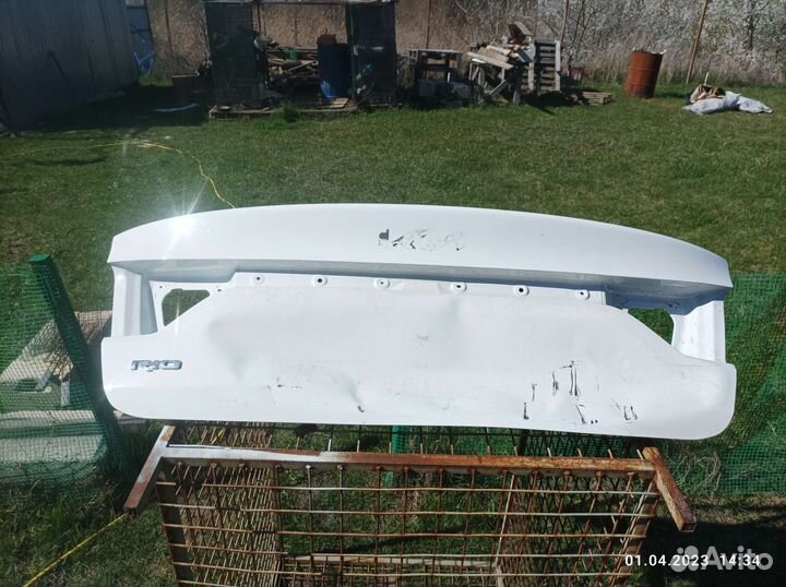 Крышка багажника kia rio 4 рестайлинг