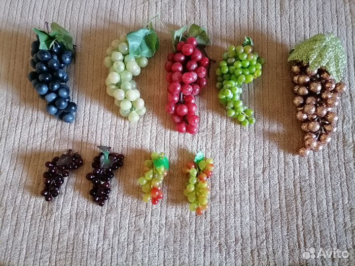 Искусственные фрукты, овощи