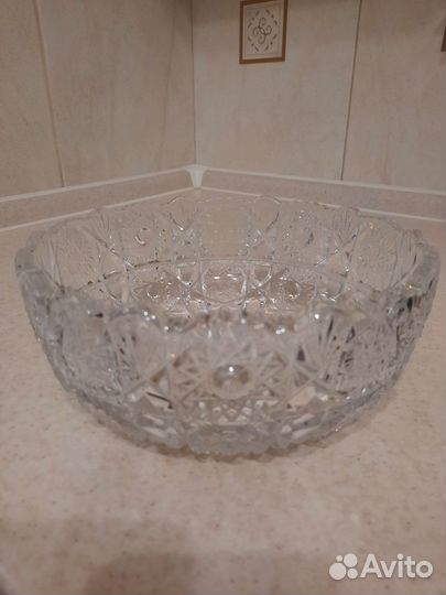 Хрусталь СССР Салатники в ассортименте, кружки