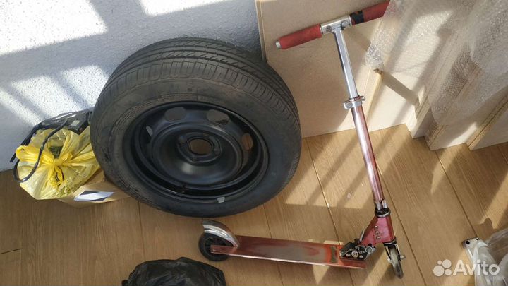 Аллюминиевый самокат 900мм