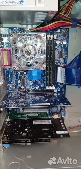 Ретро PC 1999г. для ретро игр Socket 370 Tualatin