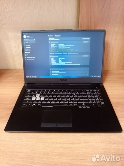 Игровой ноутбук asus TUF gaming F17
