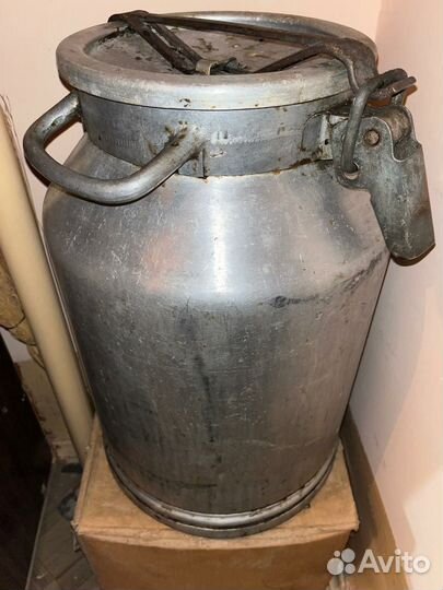 Фляга алюминиевая бу 40л