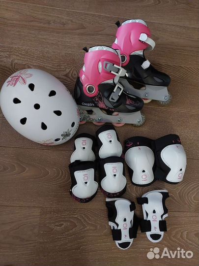 Роликовые коньки детские раздвижные