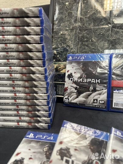 Призрак Цусимы PS 4 на русском