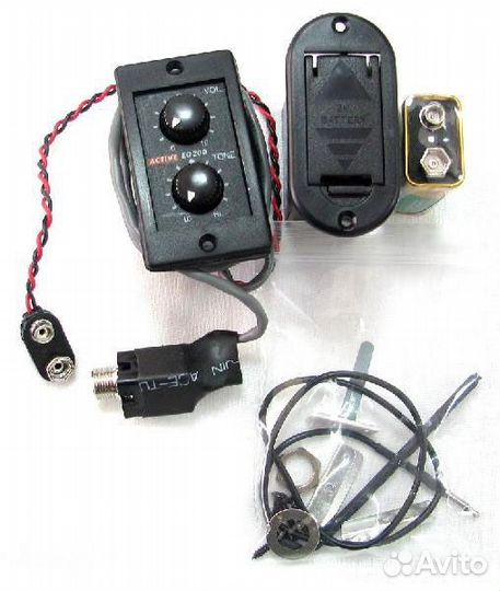 Темброблок активный с пьезодатчиком. EQ200