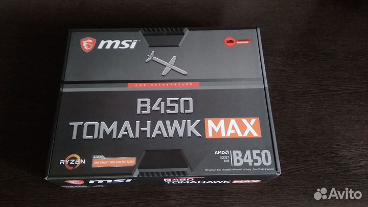 Материнская плата b450