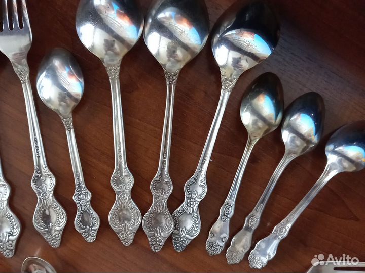 Столовые приборы мельхиор СССР