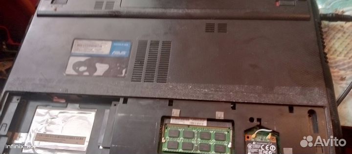 Разбор ноутов Asus X55A-SX042D и другие модели