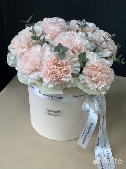 Композиция с диантусами