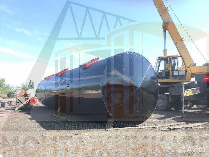 Резервуар Горизонтальный Стальной ргсп-100 м3