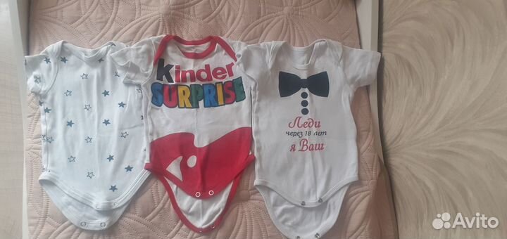 Боди для мальчика 80