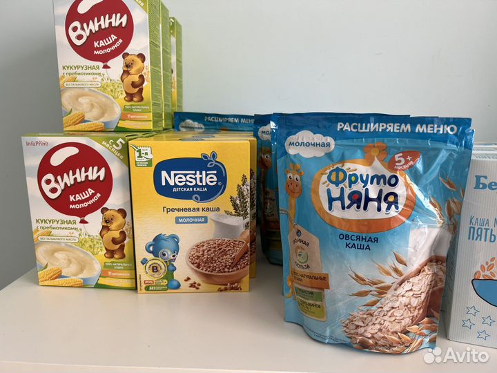 Детские каши молочные
