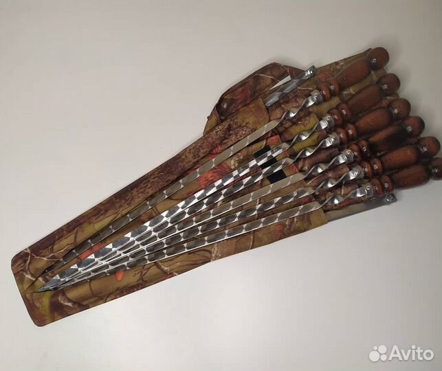 Набор шампуров в чехле