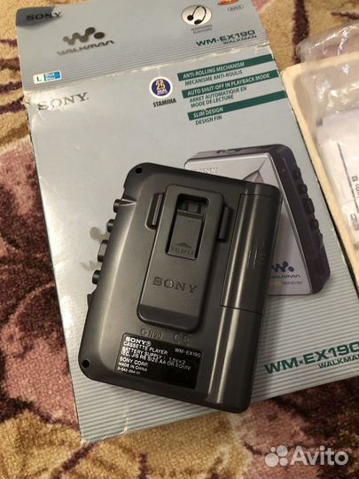 Кассетный плеер sony