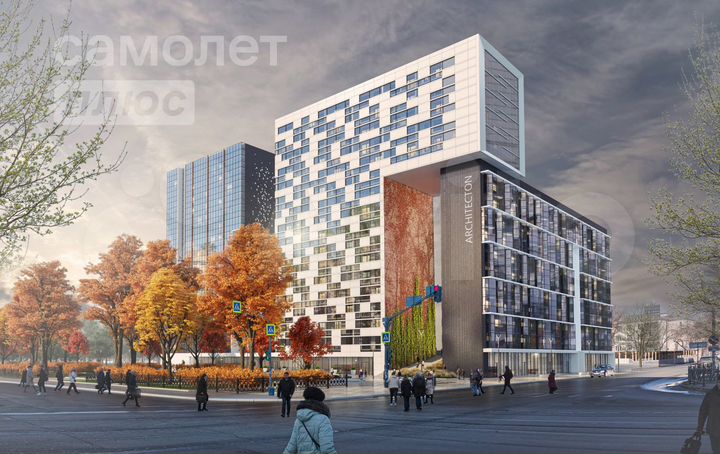 2-к. квартира, 90,5 м², 8/17 эт.