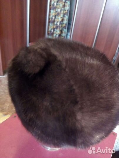 Шапка норковая женская