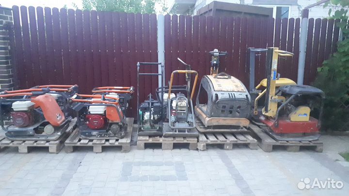 Трамбовка виброплита 70 - 520 кг аренда доставка