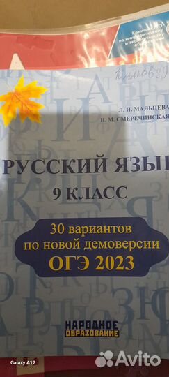 Русский язык 9 класс Мальцева Л. И