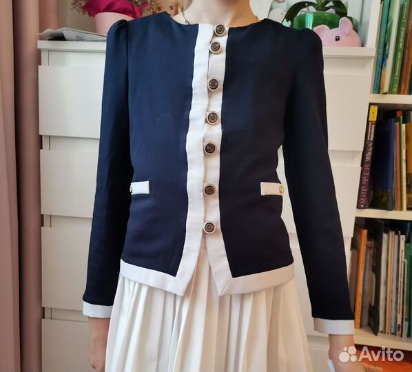 Жакет Маленькая леди, блузка, сарафан