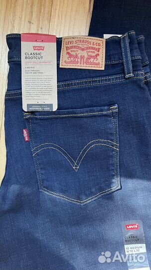 Джинсы Levis Classic Bootcut новые 30/32