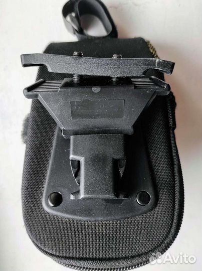 Сумка под седло велосипеда с дождевиком