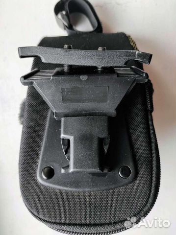 Сумка под седло велосипеда с дождевиком