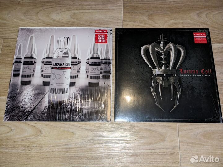CD / LP Lacuna Coil - фирменный винил и CD