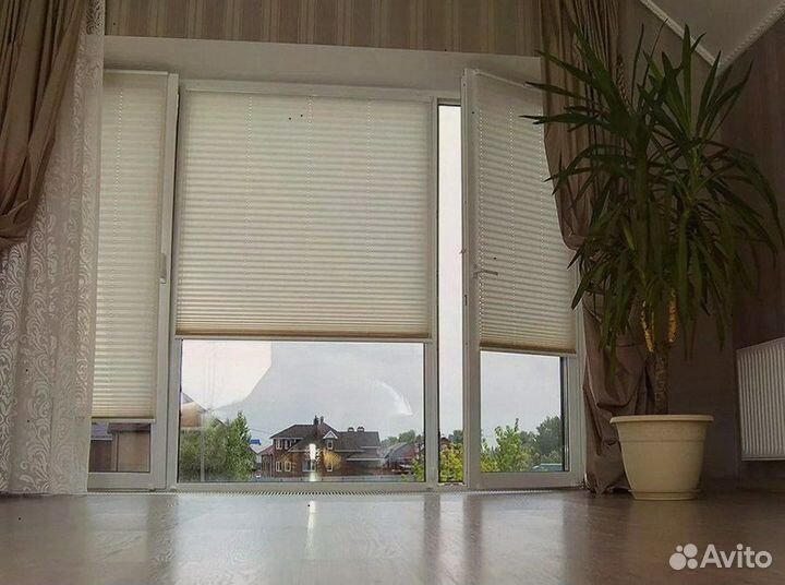 Рулонные шторы плиссе