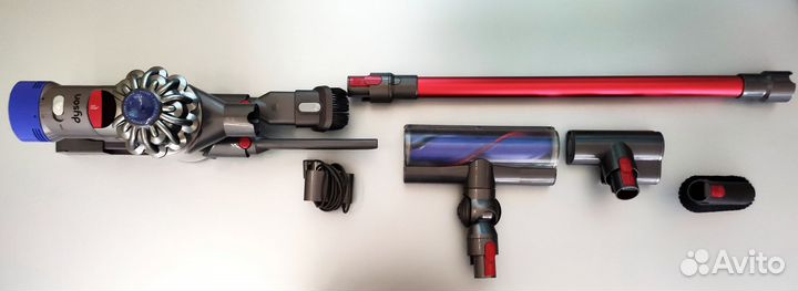 Пылесос Dyson V7 - Аккумулятор - 34 мин