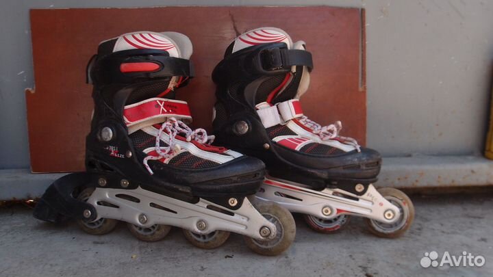 Раздвижные роликовые коньки размер 36-39