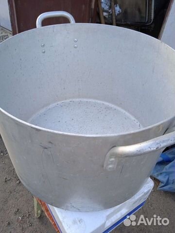 Бак 50 л, тазы на 5 и 8 л пищевой алюм.ссср