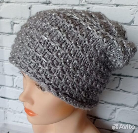 Шапочки бини вязаные