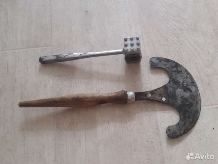 Топорик и молоток кухонные