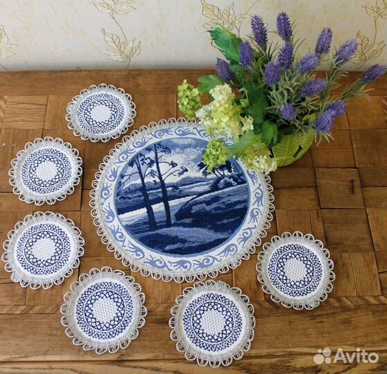 Столовый текстиль: гобеленовые салфетки